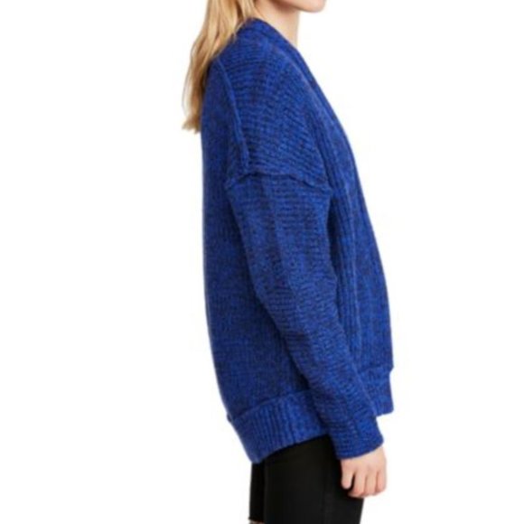 πFree People Royal Blue Gorgeous Cardigan - Picture 3 of 4